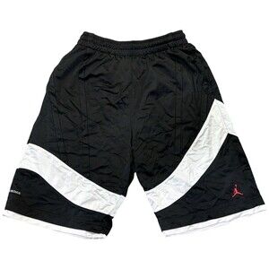 Nike Jordan Shorts Men’s Medium Black Dri Fit Basketball Long Jumpman Air Jordan